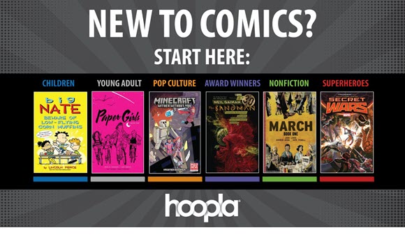 New to Comics, Try Hoopla